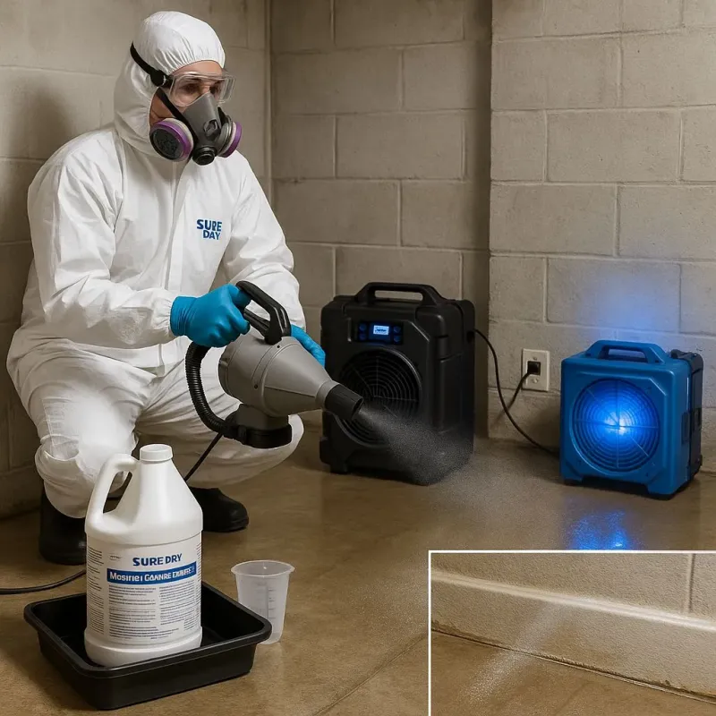 Sanitization and Odor Removal process in Shady Hollow, TX